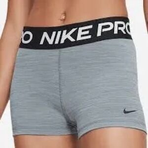 Nike Women's Black and Gray Athletic Shorts